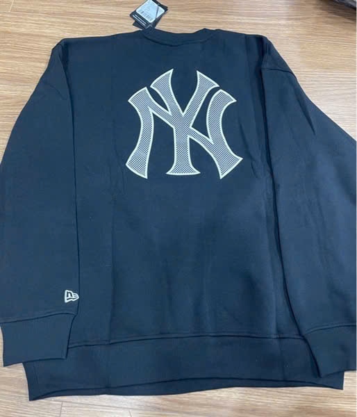 Áo thun New Era dài tay màu đen (PN) +