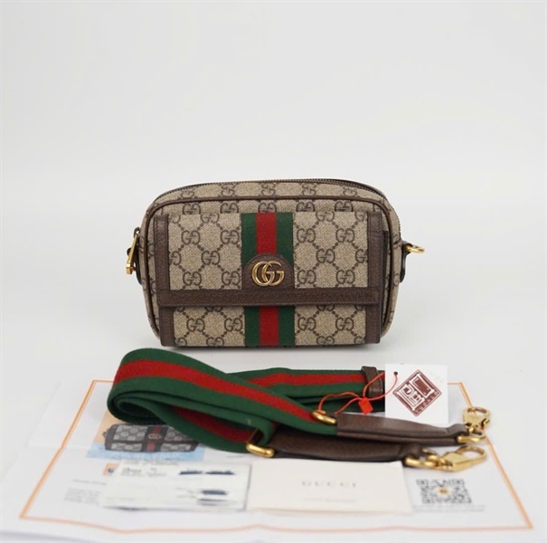 Túi GG Ophidia xám 082149 sz20 (BQ) KG +