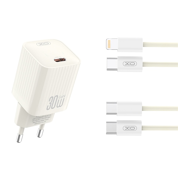Bộ Sạc PD30W (Dây Type C to IOS) XO L148 EU Be