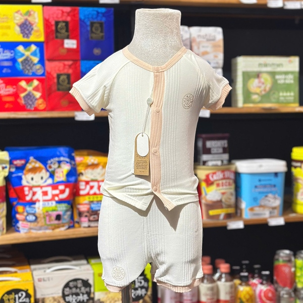 Hrnee bộ ngắn ss CT modal organic - Vanilla