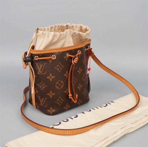 Túi LV Nóe hoa nâu kèm lót form (SA4179) sz13 (BMC) KG+