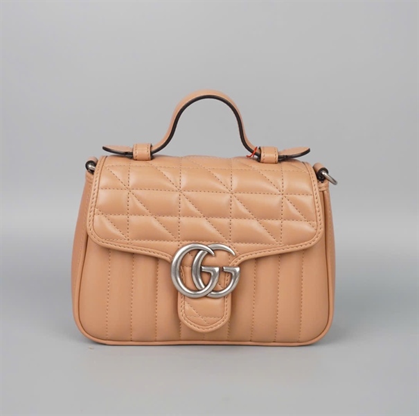 Túi GG Marmont handle nude (H036407792) sz20 (BMC) KG+