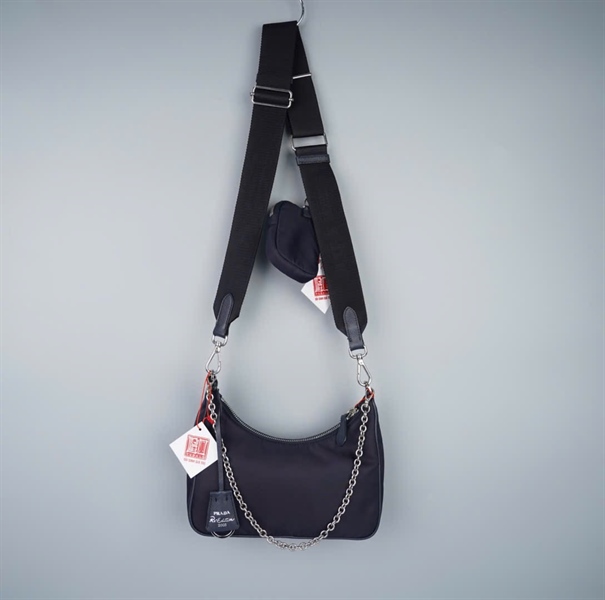 Túi Prada đen 2 strap kèm ví sz21 (BMC) KG+