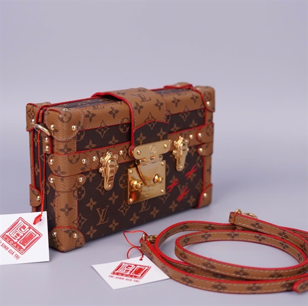 Túi LV Trunk hoa nâu (FL3166) sz19 (BMC) KG+