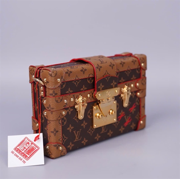 Túi LV Trunk hoa nâu (FL3166) sz19 (BMC) KG+