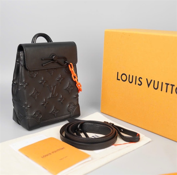 Túi LV Steamer hoa đen sz15 (BMC) KG+