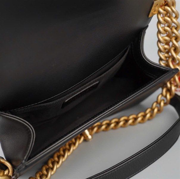 Túi Chanel Boy đen (29259863) sz20 (BMC) KG+