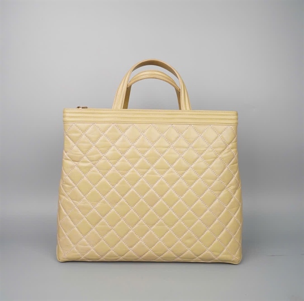 Túi Chanel tote xanh xám 17752450 sz39 KG+