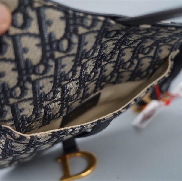 Túi Dior Saddle xám sz18 (BMC) KG+