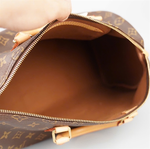 Túi LV Speedy hoa nâu sz35 (BMC) KG+