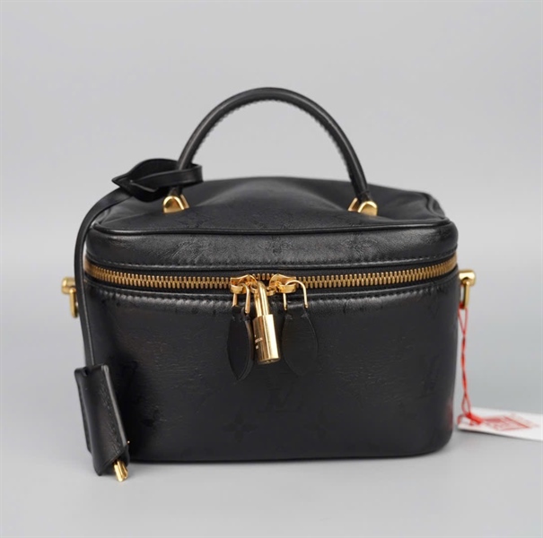 Túi LV Vanity hoa đen (PL4210) sz18 (BMC) KG+