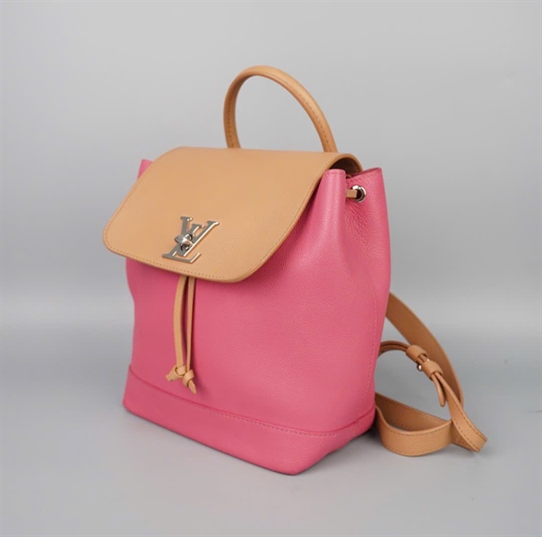 Balo LV hồng nắp nâu (BMC) KG+