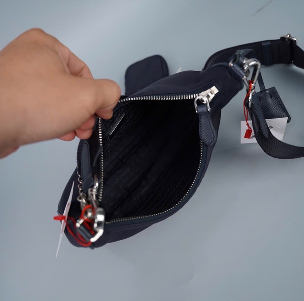 Túi Prada đen 2 strap kèm ví sz21 (BMC) KG+
