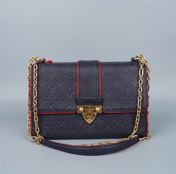 Túi LV Sulpice hoa đen viền đỏ (TJ3107) sz25 (BMC) KG+