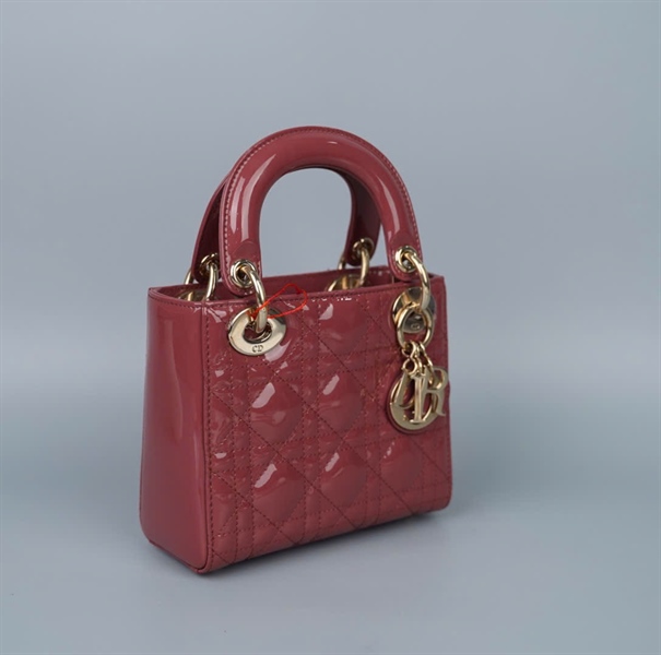 Túi Dior Lady hồng đất (17-BO-0290) szmini (BMC) KG+