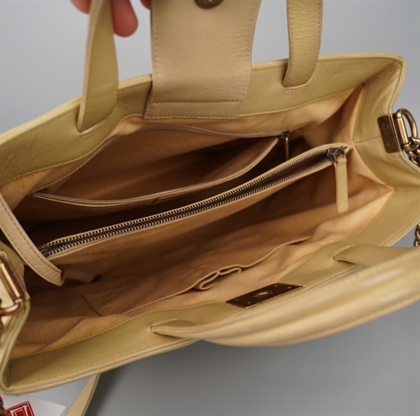 Túi Chanel tote xanh xám 17752450 sz39 KG+