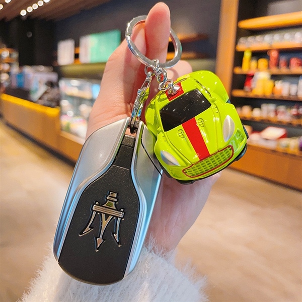 Móc Khoá Xe Thể Thao Sọc Đỏ