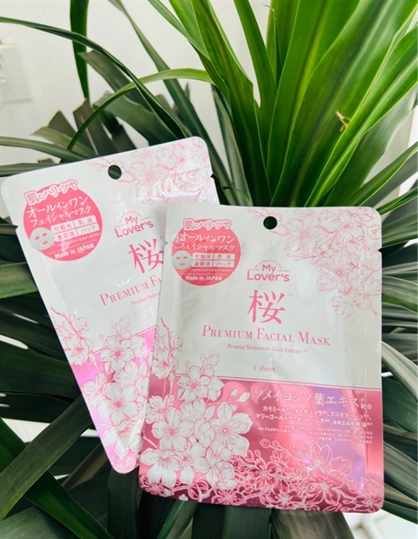 Mặt nạ Sakura Premium Cao Cấp Nhật Bản (hồng)