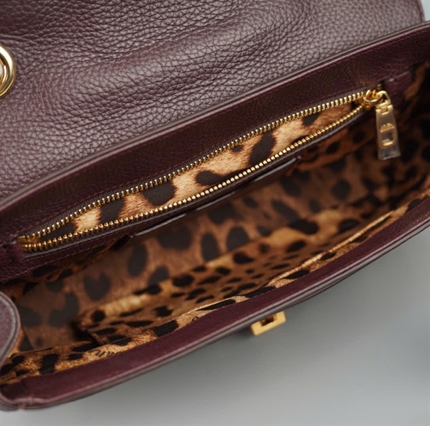 Túi D&G charm tím sz26 KG+