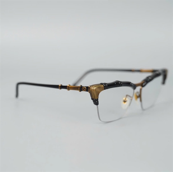 Mắt kính GG gọng vàng đen (5815) KG+