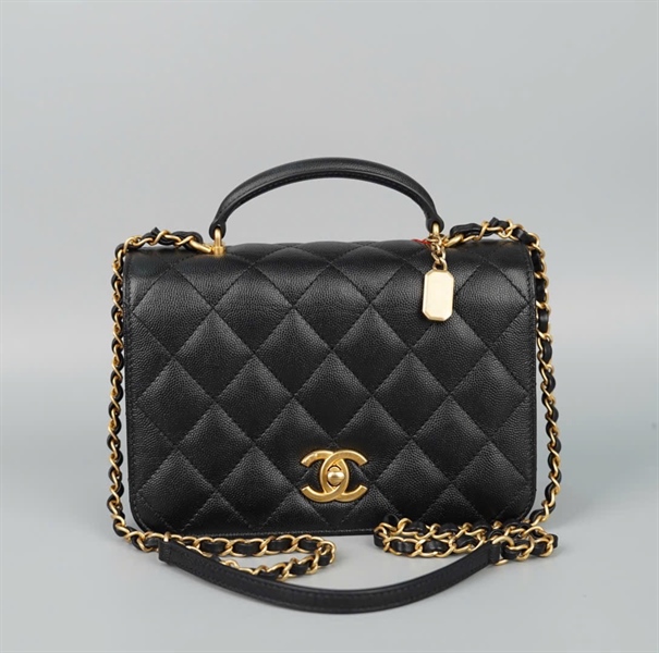 Túi Chanel Woc đen (K9X6X08K) sz20 (HC)+