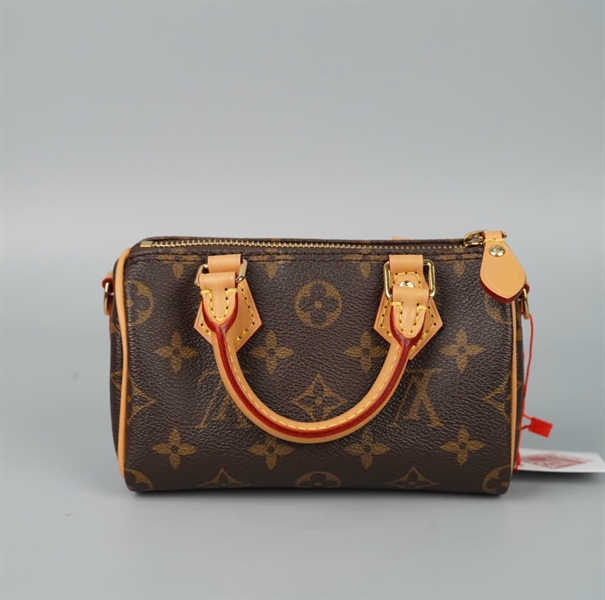 Túi LV Speedy hoa nâu in hình (TY3263) sz16 (HC)+