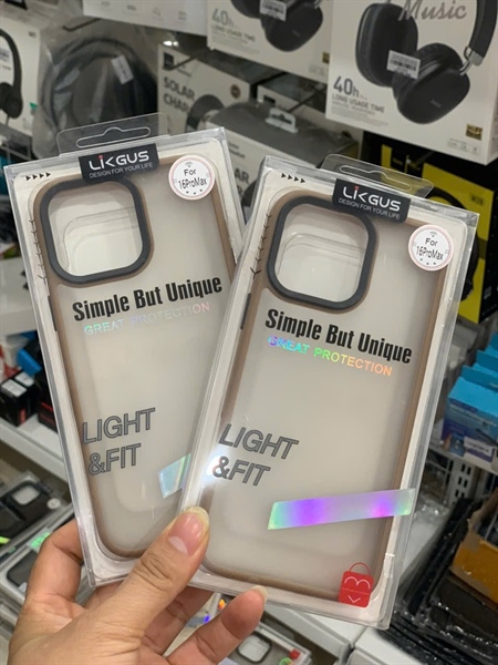 Ốp iPHONE 16 Pro Max 6.9 X-level/ LIKGUS lưng nhám