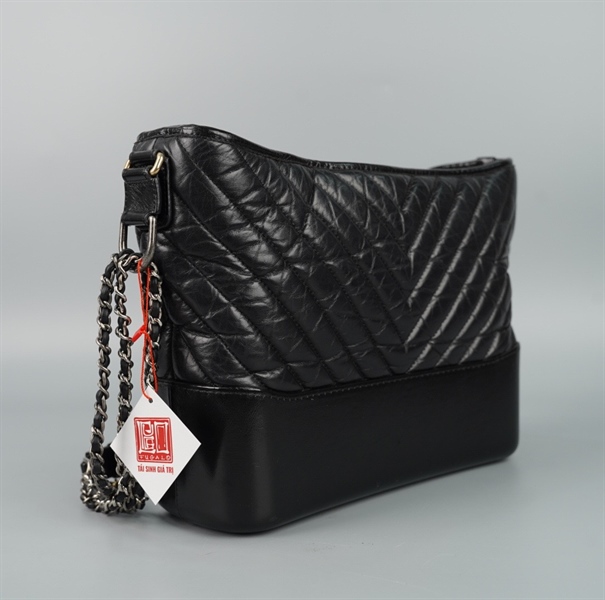 Túi Chanel Gab đen (26435341) sz27 KG+