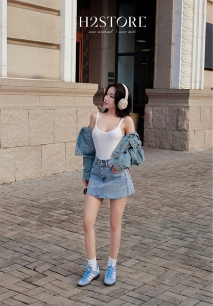 SHORT VÁY JEAN V315