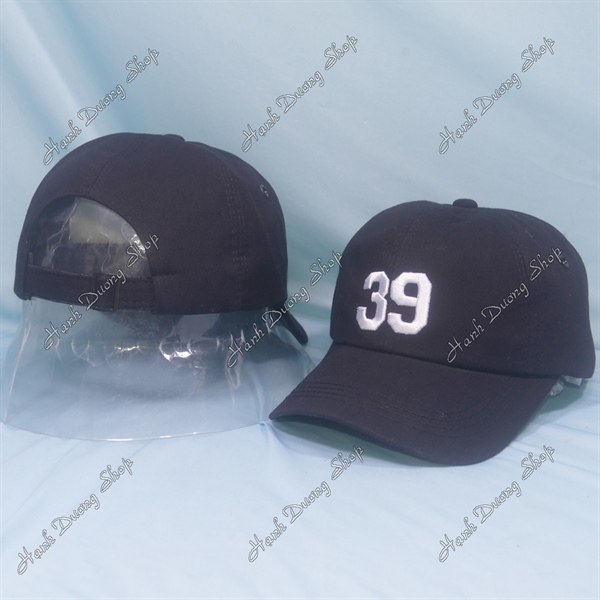 Nón kết thêu chữ số, thêu số 39 phía sau có khóa tăng giảm size đầu
