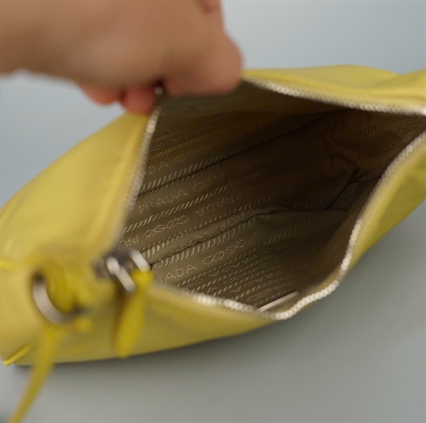 Túi Prada xanh bơ kèm ví sz21 (BQ) KG+