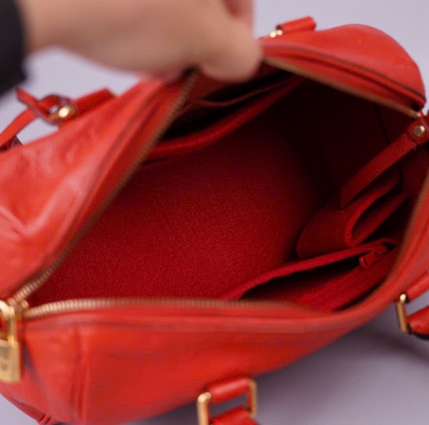 Túi LV Speedy hoa đỏ có lót form sz25 (BQ) KG+