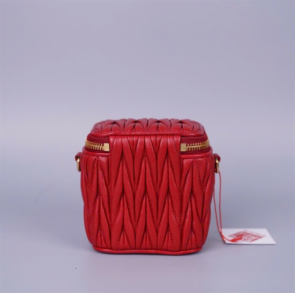 Túi Miu miu cốp đỏ kèm gương sz10 (BQ) KG+