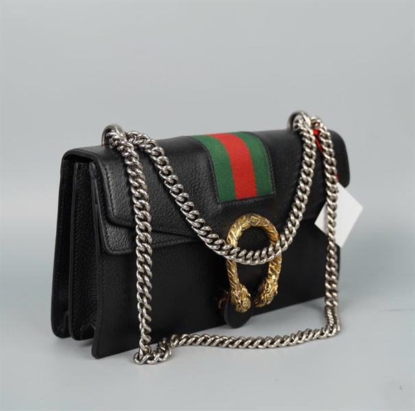 Túi GG Dionysus đen (001998) sz27 (BQ) KG+