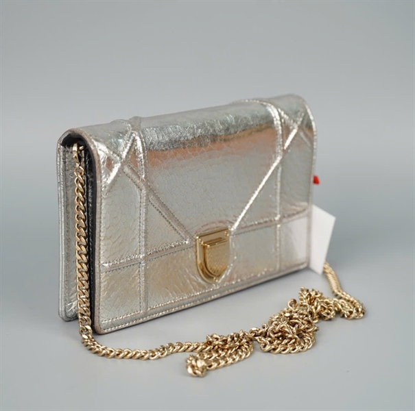 Túi Dior Woc bạc (09-BO-0176) sz19 (BQ) KG+