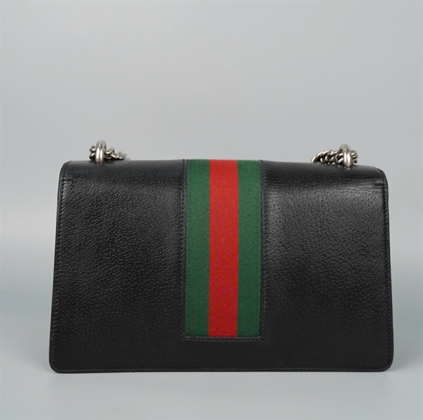 Túi GG Dionysus đen (001998) sz27 (BQ) KG+