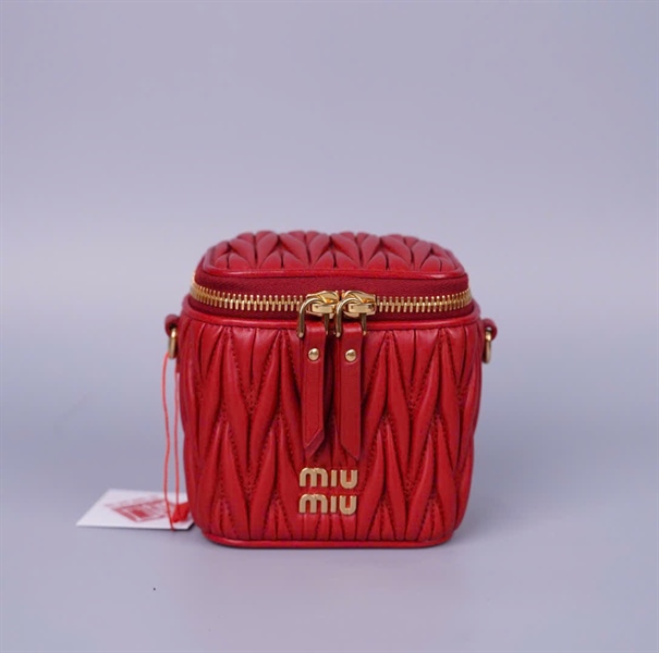 Túi Miu miu cốp đỏ kèm gương sz10 (BQ) KG+