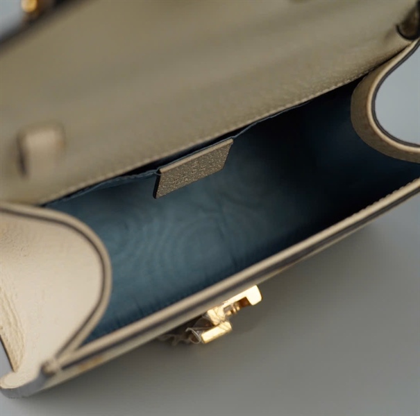 Túi GG Sylvie trắng (470270493075) 2strap sz20 (BQ) KG+