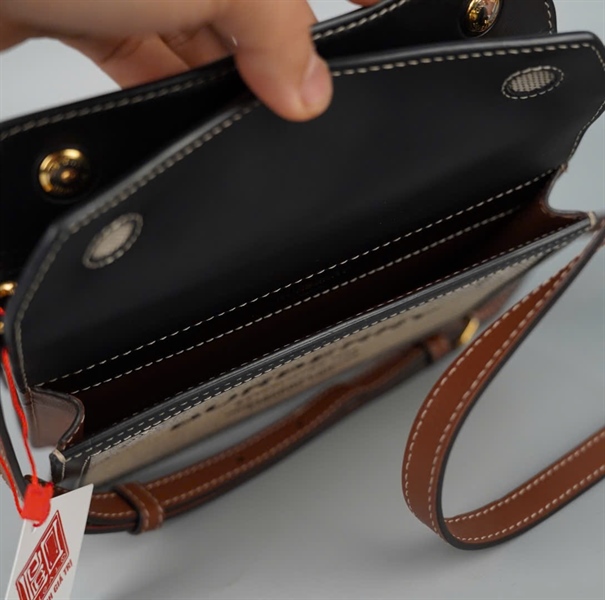 Túi BBR xám viền đen sz19 (BQ) KG+