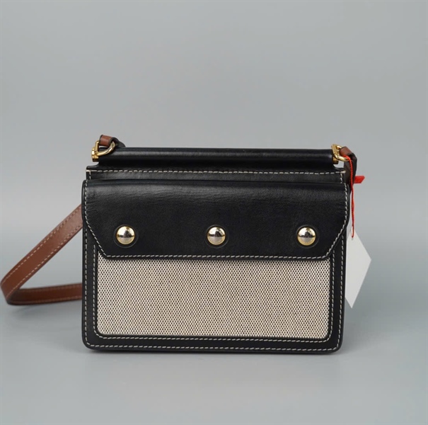 Túi BBR xám viền đen sz19 (BQ) KG+