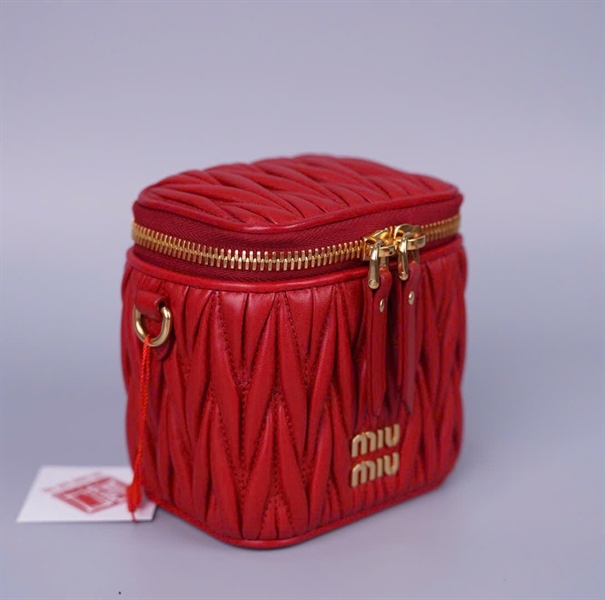 Túi Miu miu cốp đỏ kèm gương sz10 (BQ) KG+