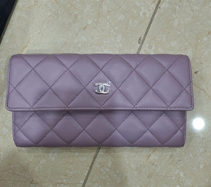 Ví Chanel tím (17366665) (BQ) KG+