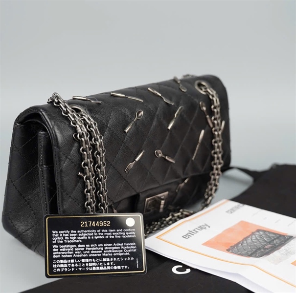 Túi Chanel Charm muỗng nĩa (21744952) sz24 KG+