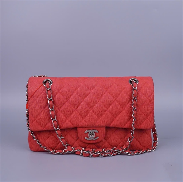 Túi Chanel Classic đỏ (18087073) sz25 KG+