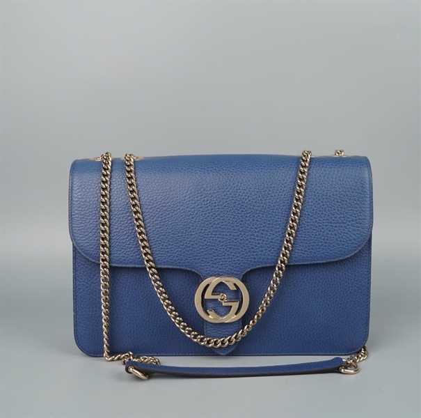 Túi GG xanh (568024) sz27 (BQ) KG+