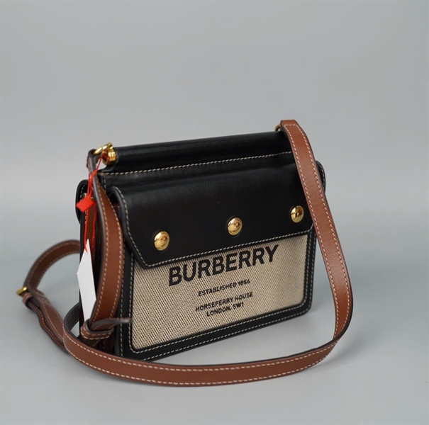 Túi BBR xám viền đen sz19 (BQ) KG+