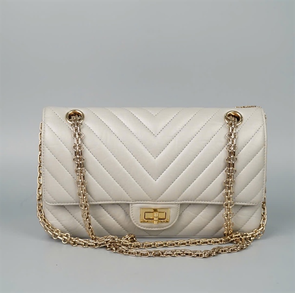 Túi Chanel Classic xám (PKHHG27C) sz24 (BQ) KG+