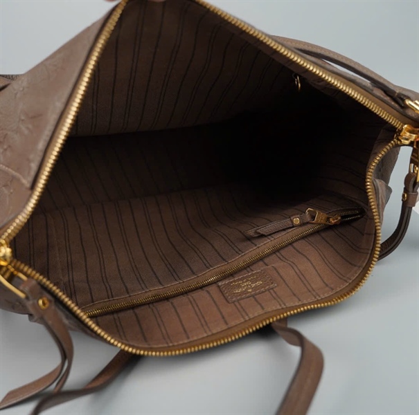 Túi LV Lockit da bê màu nâu sz32 KG+