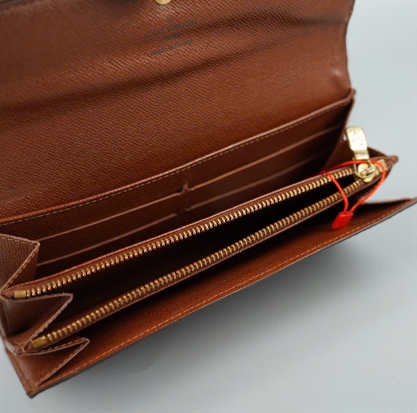 Ví LV hoa nâu MI0016 +