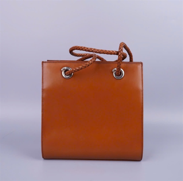 Túi Cartier màu nâu vàng sz22 KG+